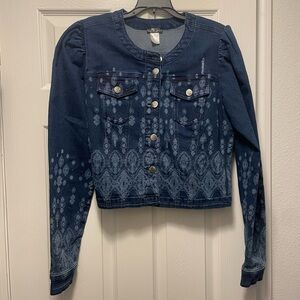 Detailed Denim Jacket